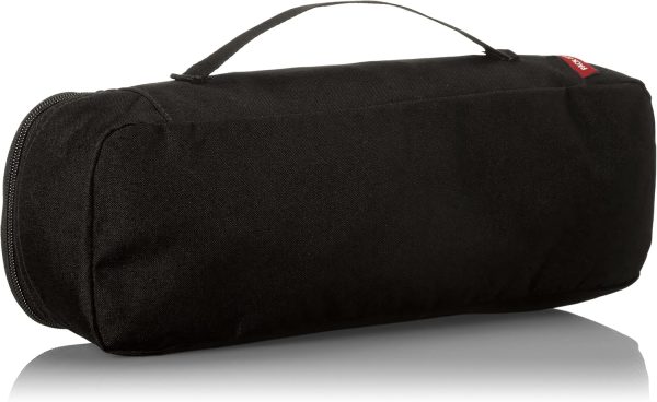 Pack-It Tube Cube - Small Packing Cube for Suitcases with Two-Way Zipper, Quick-Grab Handle, and Mesh Top for Visibility and Breathability, Black - Image 2