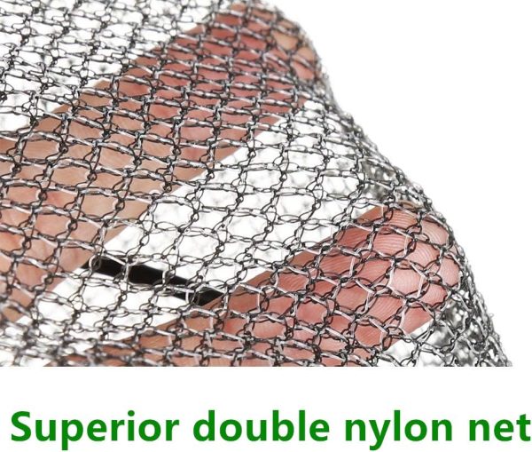 Fishing Bait Trap,2 Packs Crab Trap Minnow Trap Crawfish Trap Lobster Shrimp Collapsible Cast Net Fishing Nets Portable Folded Fishing Accessories,12.6X20.1inches - Image 3